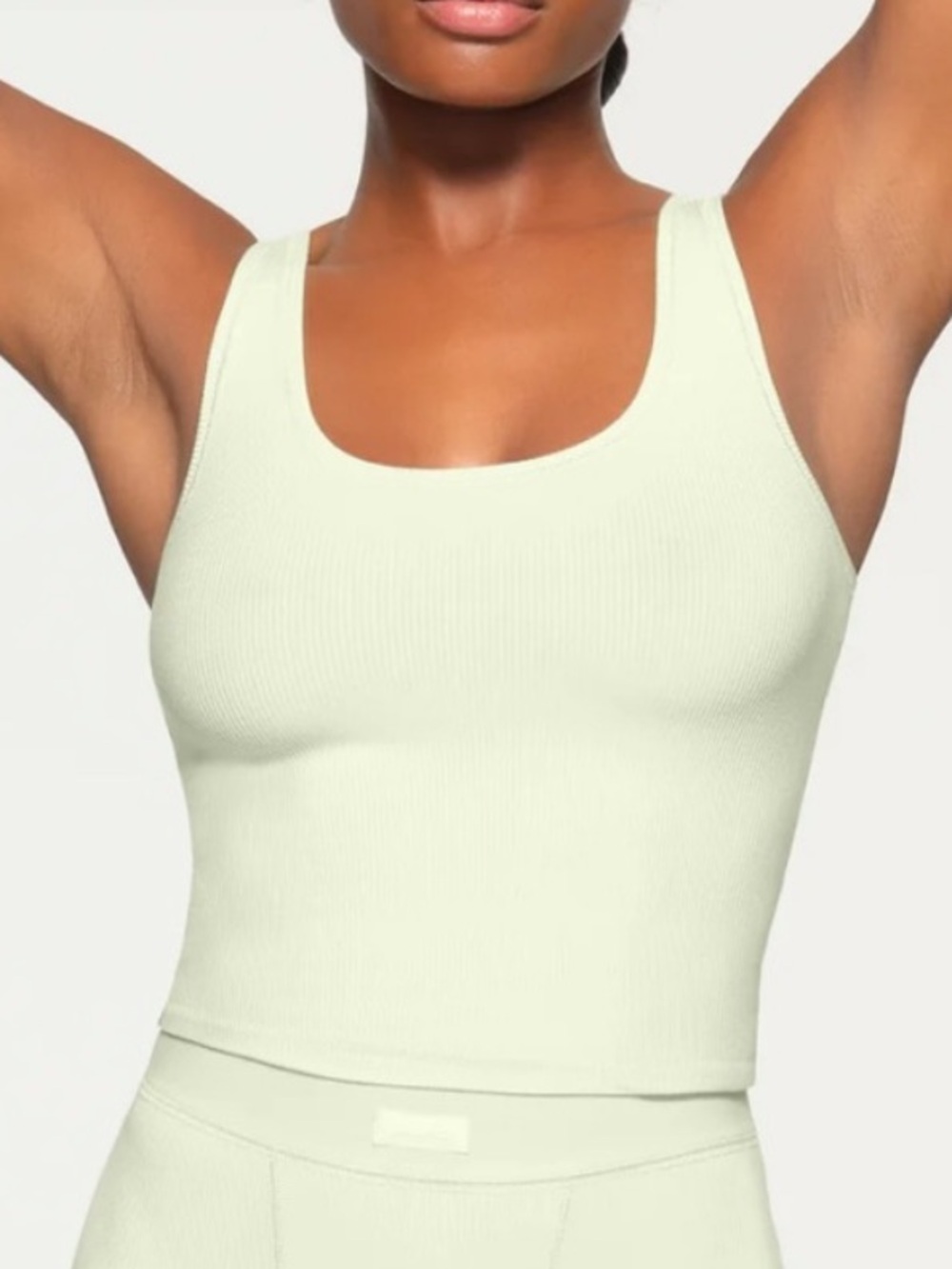 SKIMS SOFT LOUNGE TANK LIMITED EDITION: HONEYDEW SMALL